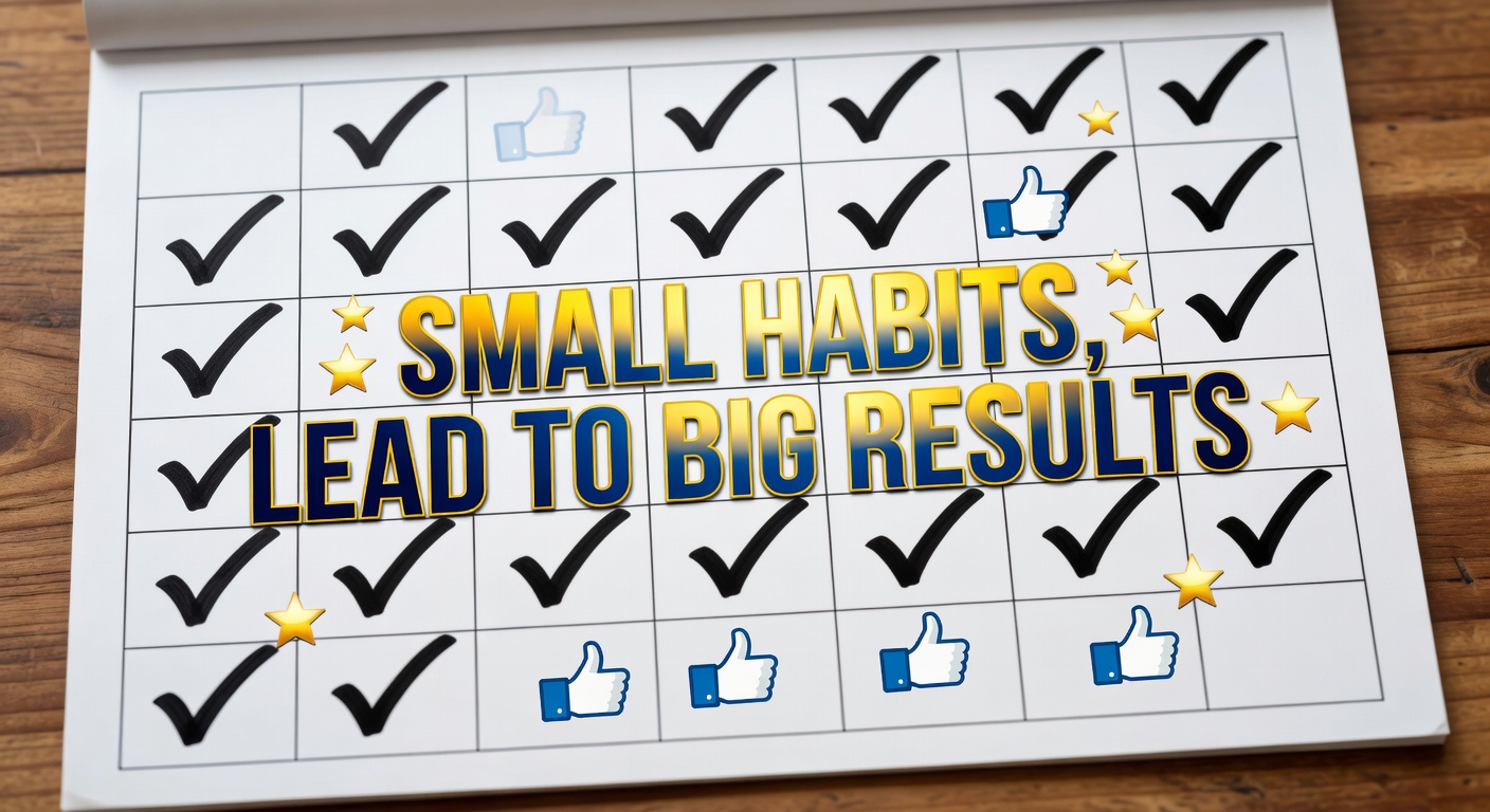 Motivational habit quote calendar for daily inspiration